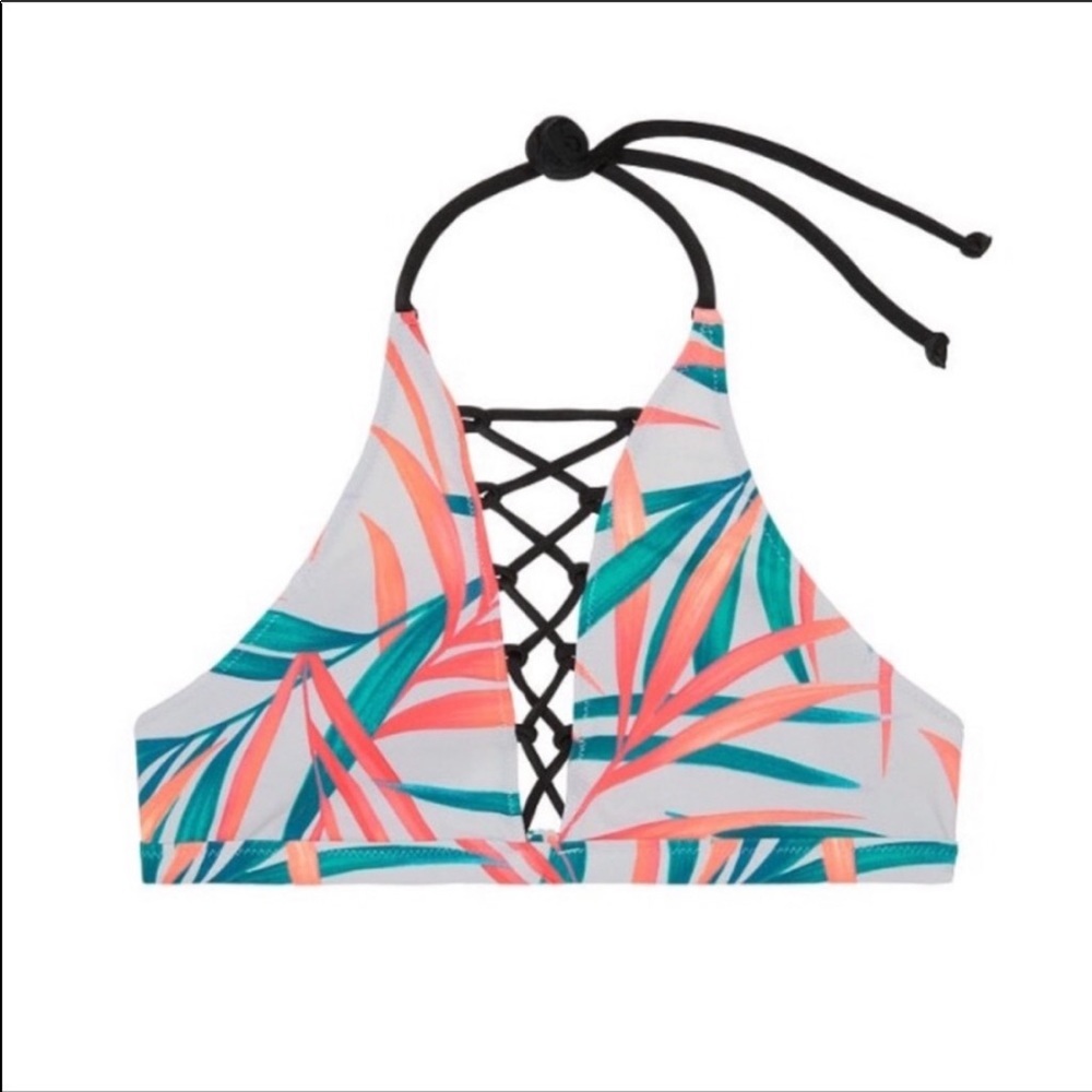 FLASH SALE‼️New S VS PINK high neck bikini top